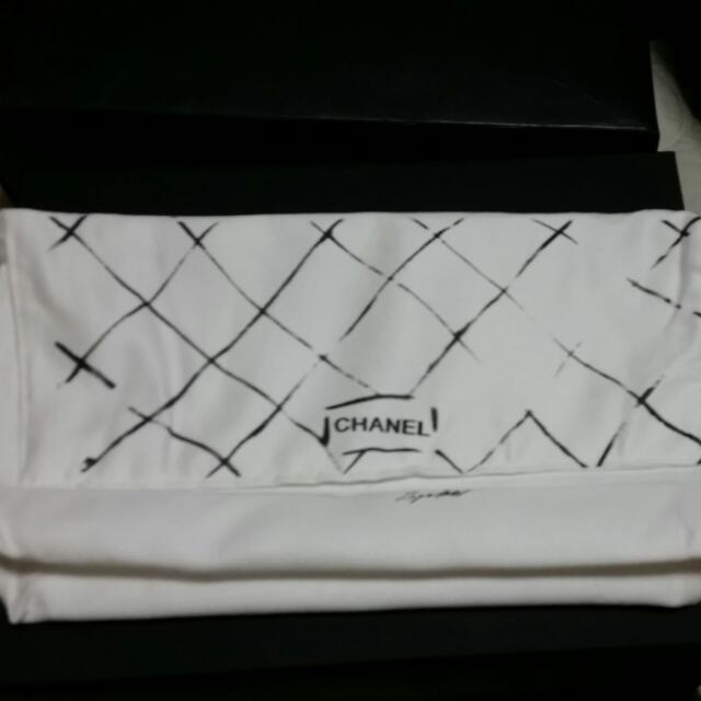 *Pending*Authentic Chanel White Dustbag