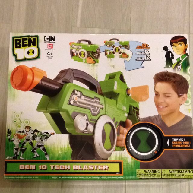 Ben 10 tech blaster clearance