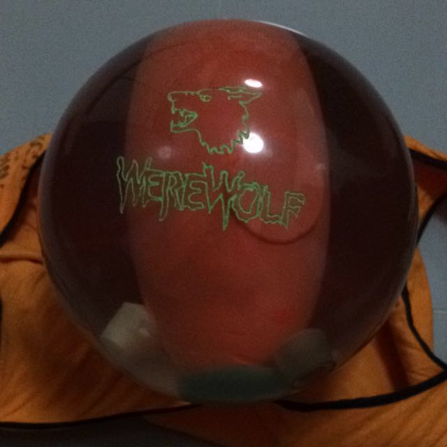 Transparent Ebonite (Werewolf) Bowling Ball For Sale, Everything Else