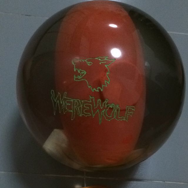 Transparent Ebonite (Werewolf) Bowling Ball For Sale, Everything Else