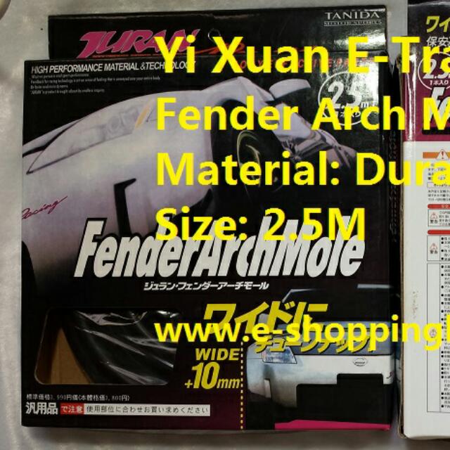 Juran Fender Arch Moulding (Rubber), Cars on Carousell
