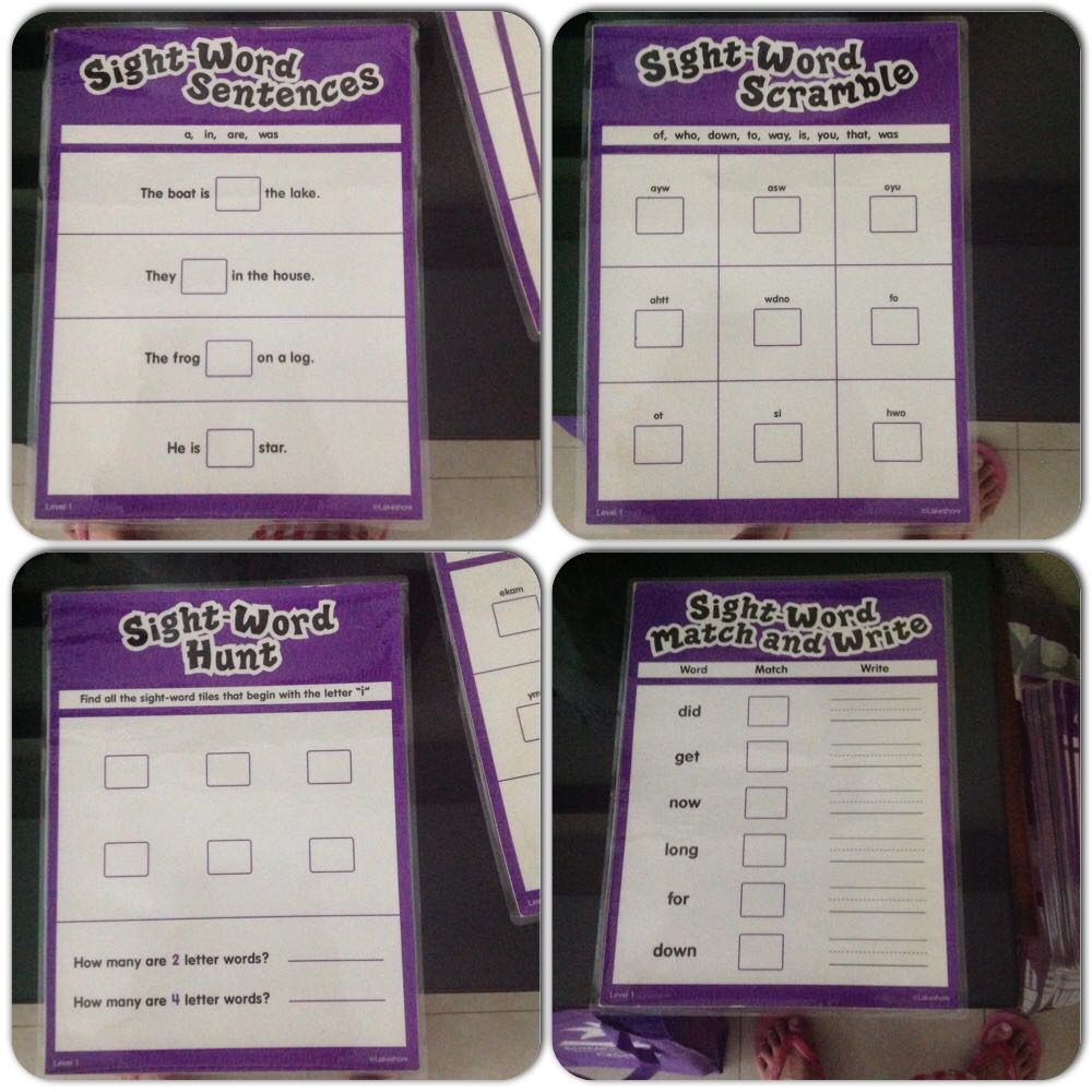 Lakeshore Sight Words Level 1, Hobbies & Toys, Books & Magazines ...