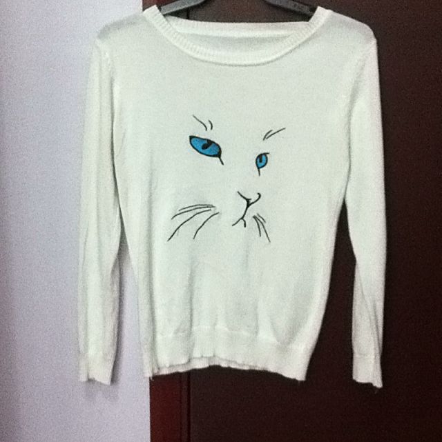 Cat on sale face sweater