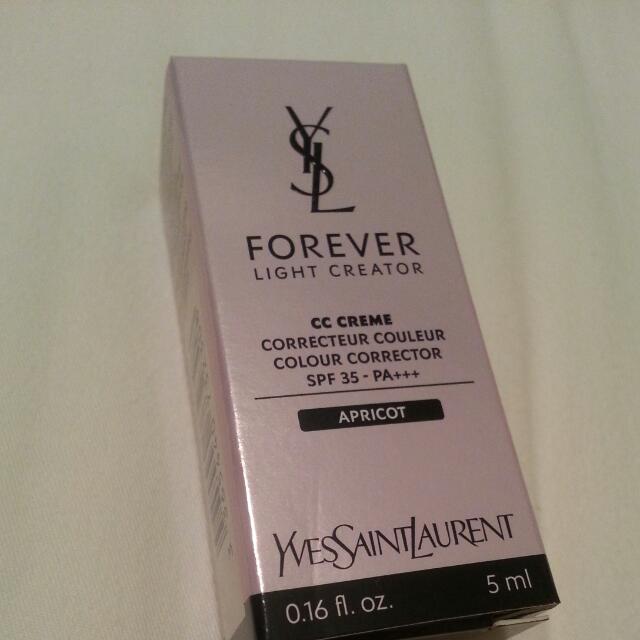 YSL forever light creator cc creme in Apricot, Beauty & Personal Care