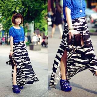 H&M Maxi Slit Skirt