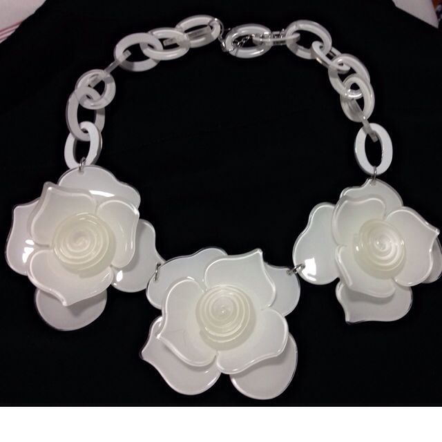 Plastic Flower Necklace