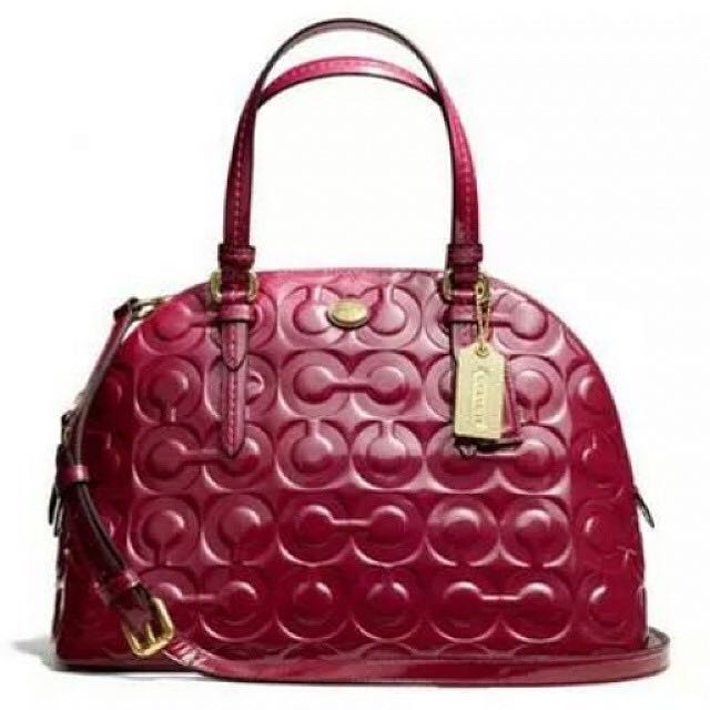 Coach Cora 100 authentic, Luxury, Bags & Wallets on Carousell