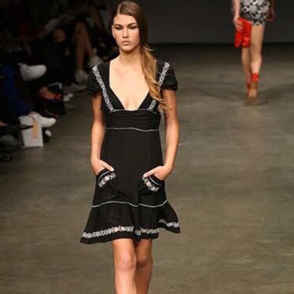 Alice mccall peach top dress