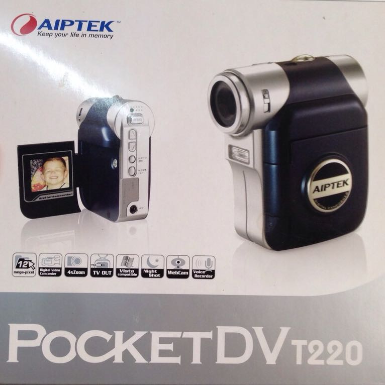 aiptek pocket dv t220