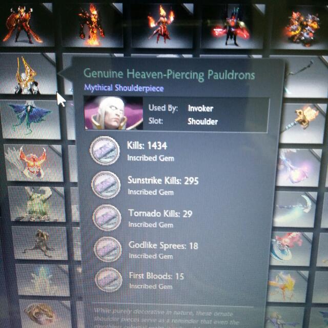 Dota 2 Invoker Full Mods Set Toys Games On Carousell