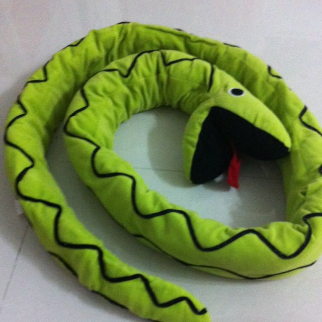 ikea stuffed snake