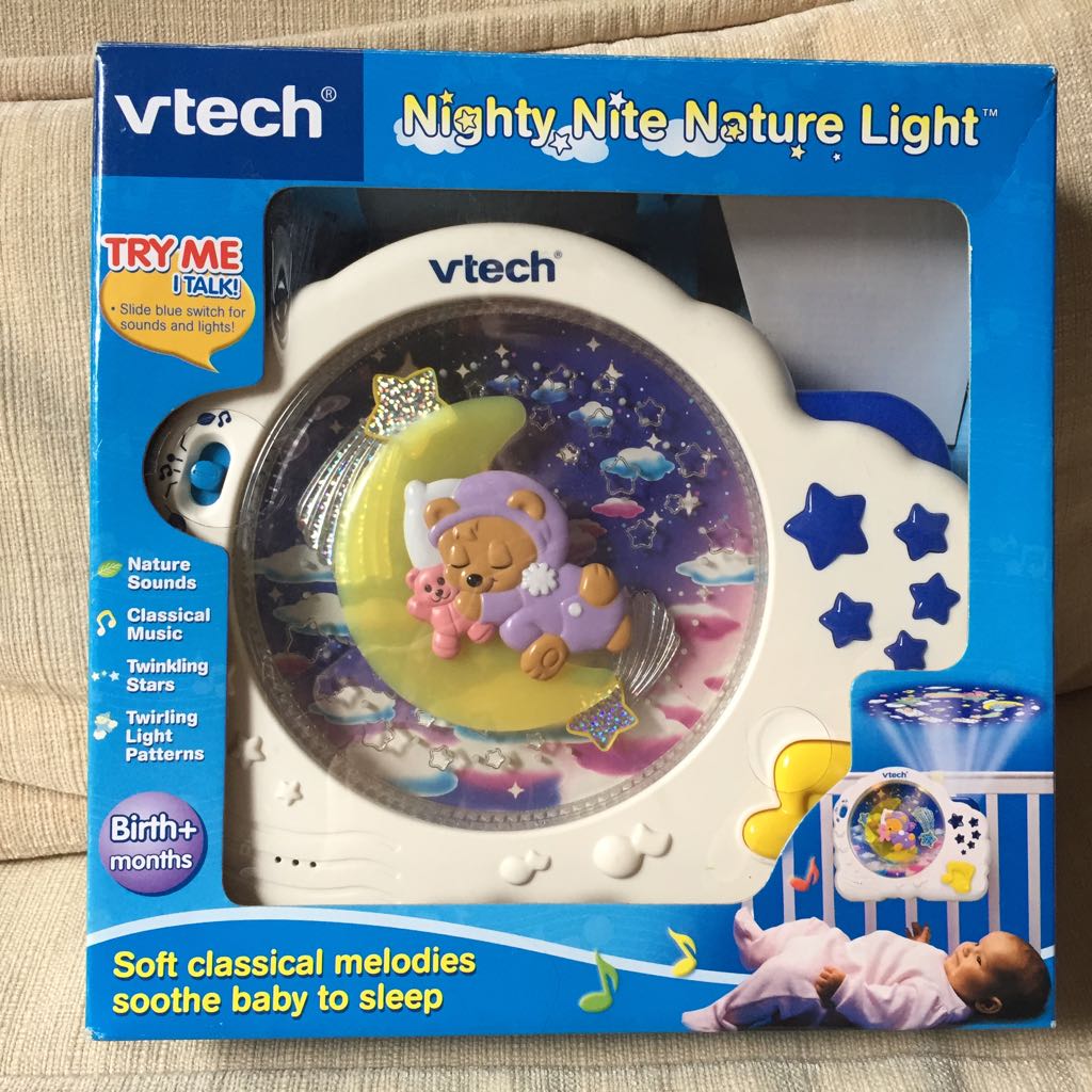 Vtech Nighty Night Nature Light, Babies & Kids, Infant Playtime on