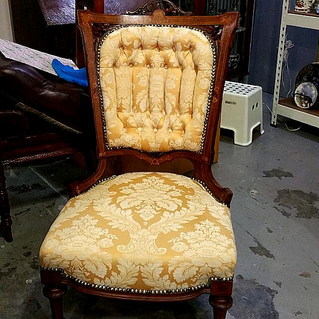 Edwardian nursing on sale chair