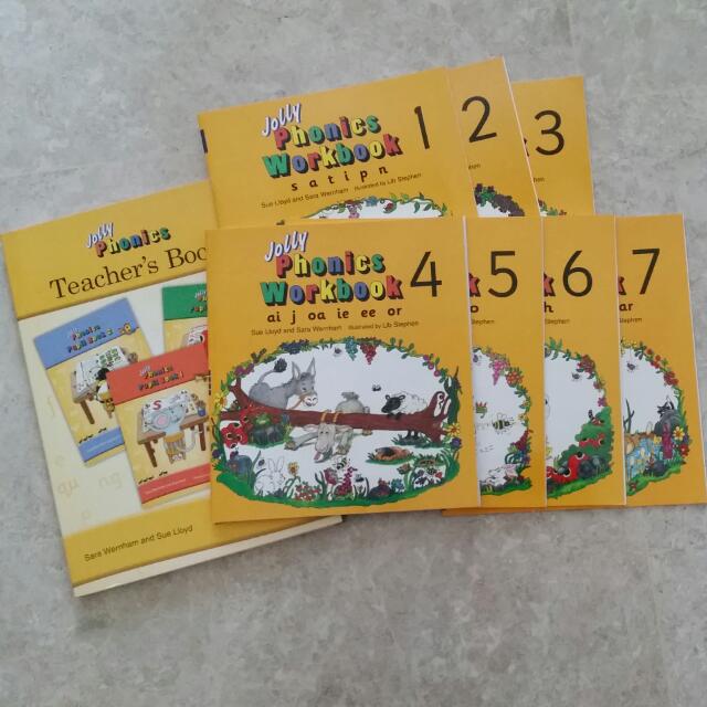 Jolly Phonics CD, Teacher's Guide & Student Workbooks , Hobbies & Toys