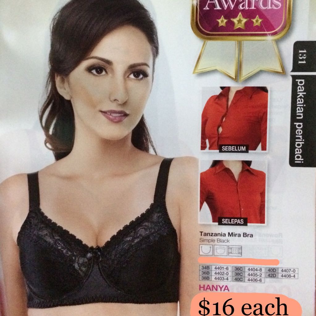 SALE‼️Avon Lucy 2pc. Non wire Bra, Women's Fashion, Undergarments &  Loungewear on Carousell