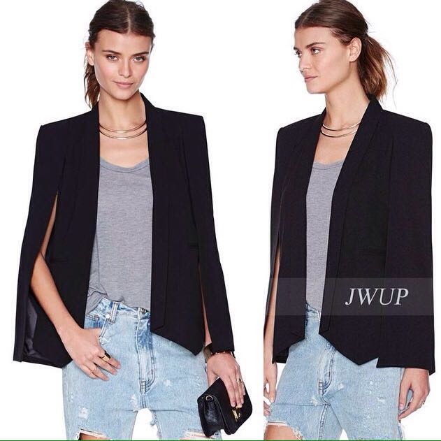 Nasty gal cape blazer hot sale