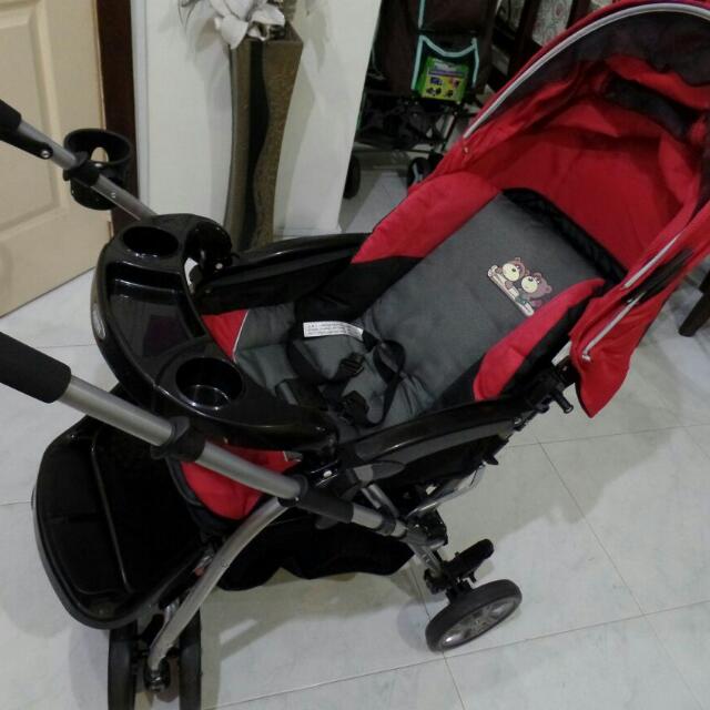 Korean Reversible Stroller Brand JUSTIN, Babies & Kids, Going Out