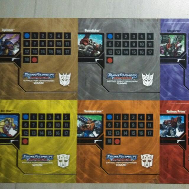 Transformer Armada Board Game, Hobbies & Toys, Toys & Games on Carousell