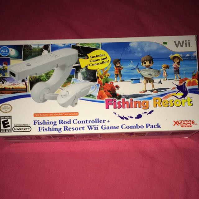 Wii fishing resort