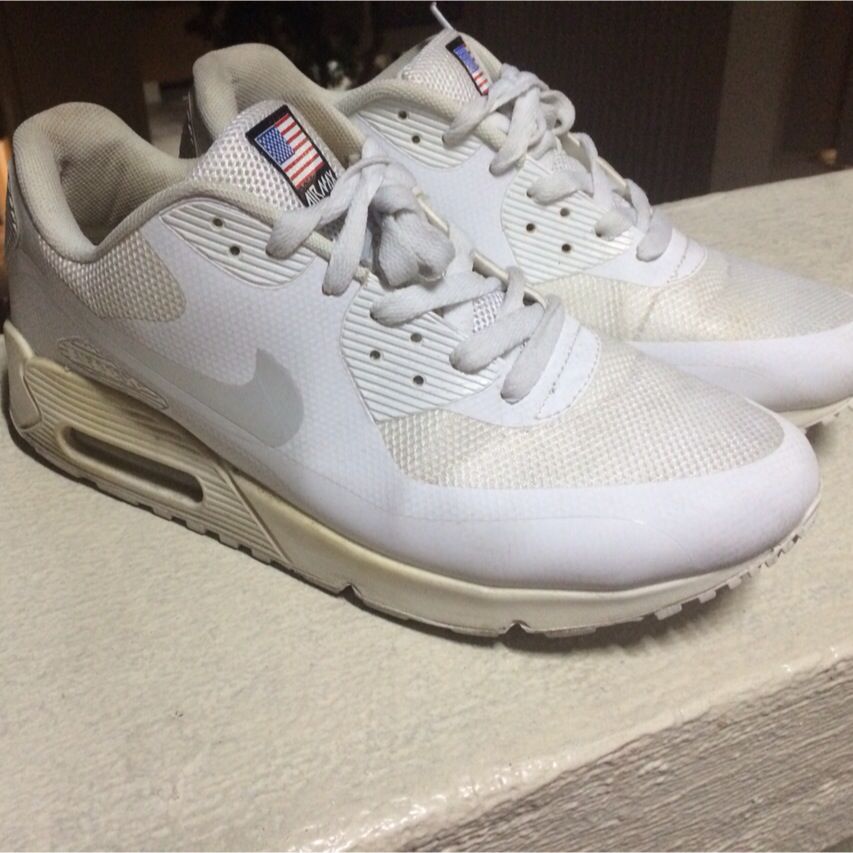 air max all white mens