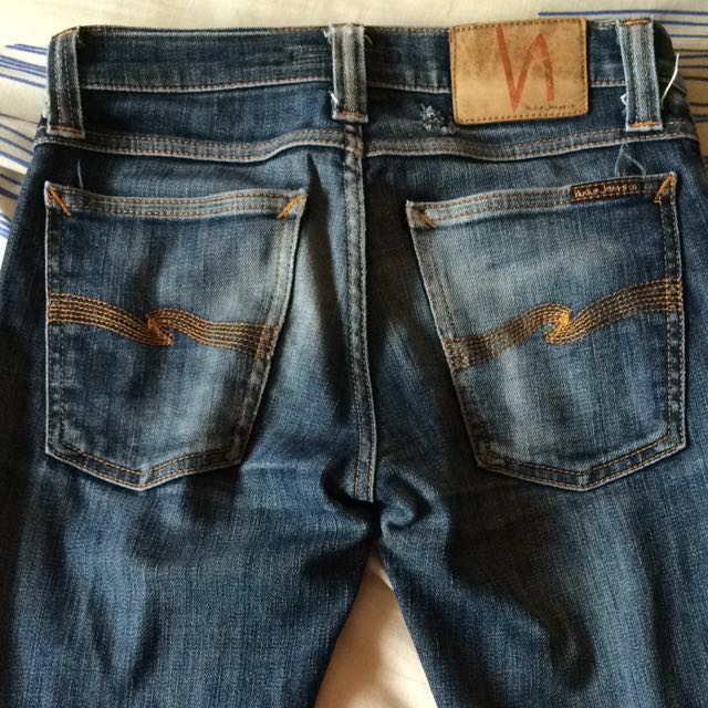 Nudie Jeans, Men's Fashion, Bottoms, Jeans on Carousell