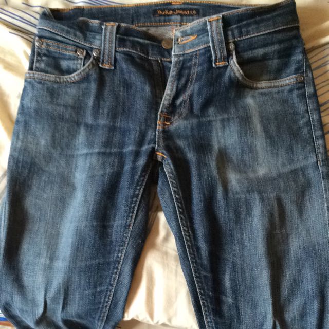 Nudie Jeans, Men's Fashion, Bottoms, Jeans on Carousell