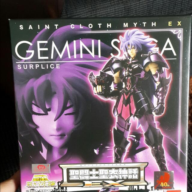 Brand New Saint Seiya Ex Myth Cloth Hades Black Gemini Saga Toys