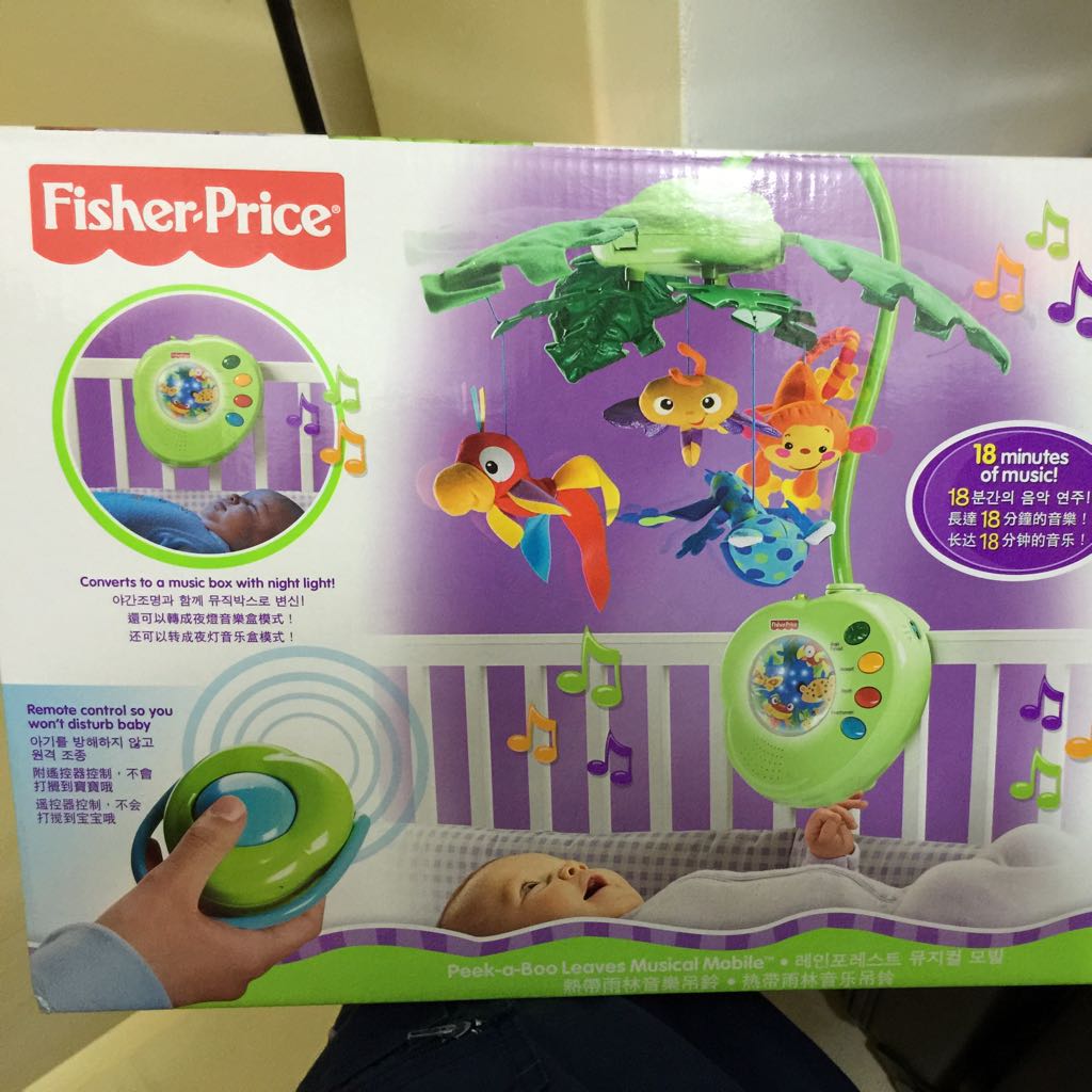 Fisher Price Rainforest Mobile, Babies & Kids, Infant Playtime on Carousell