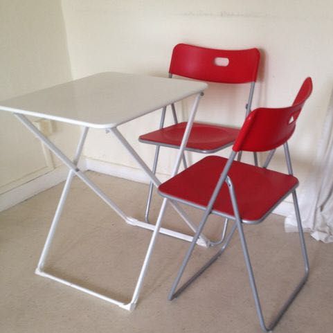 Ikea Nick Folding Chair Haro Folding Table Furniture On Carousell