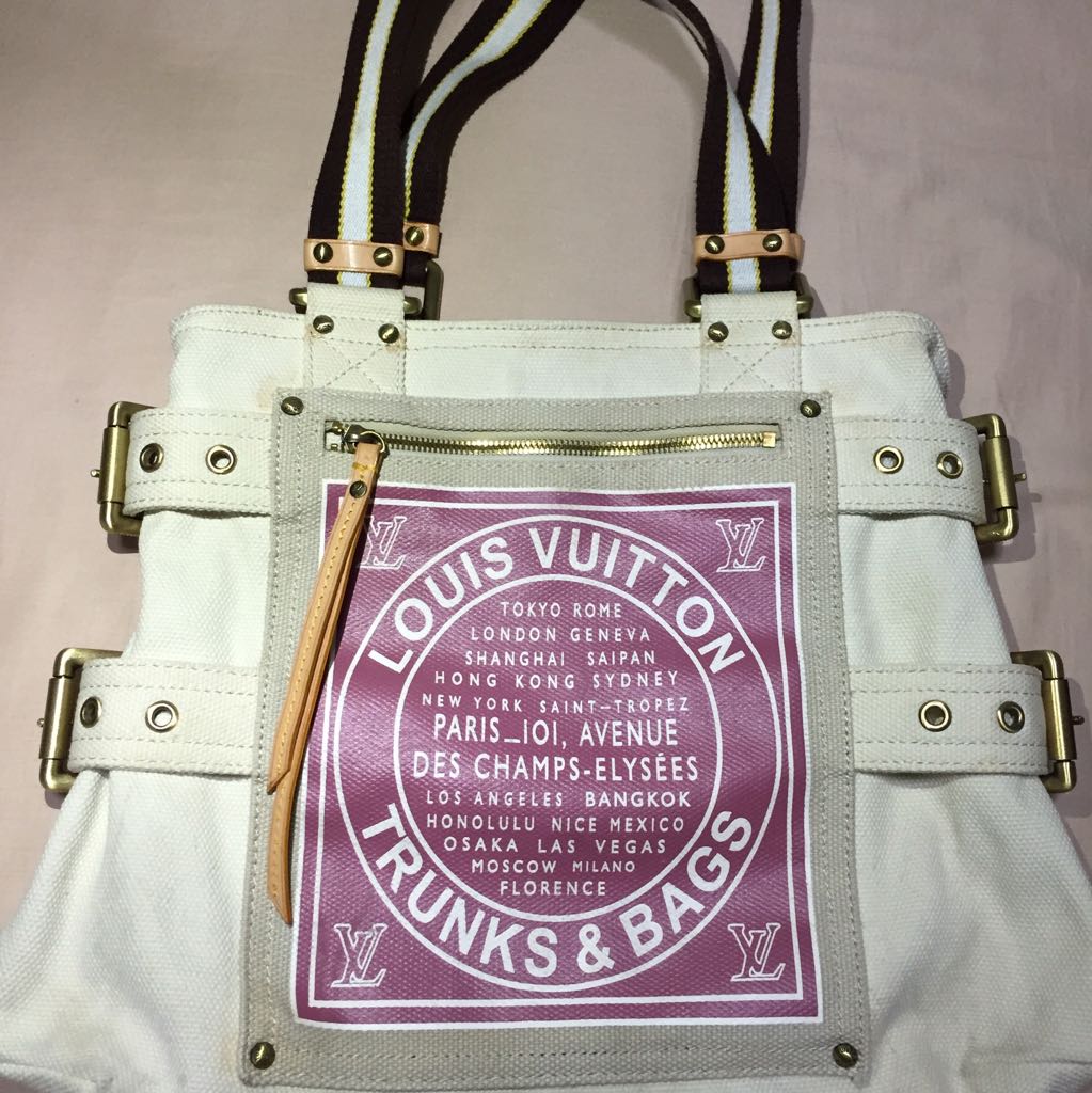 Louis Vuitton, Bags, Toile Globe Shopper Cabas Mm
