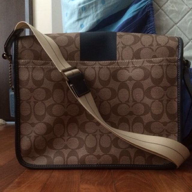Coach Men's Messenger Bag, Luxury on Carousell