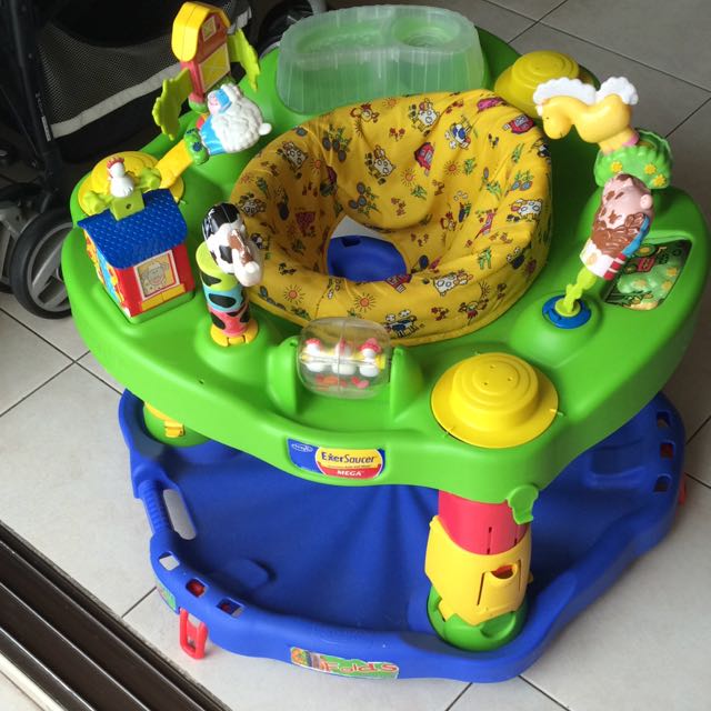 evenflo exersaucer mega