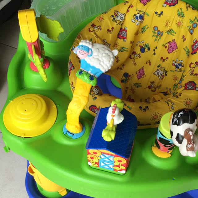 Farm animal hot sale exersaucer