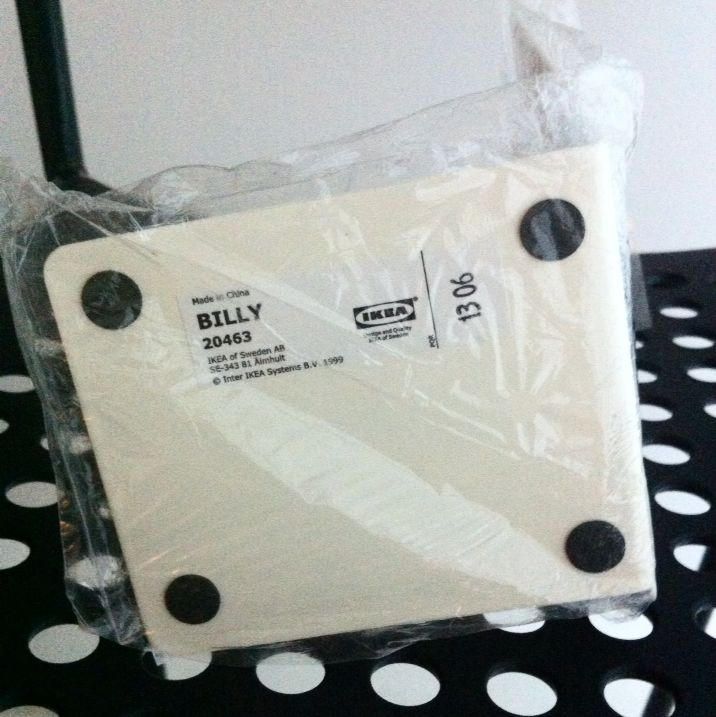 IKEA Bookend Letter 'B' White, Hobbies & Toys, Stationery & Craft