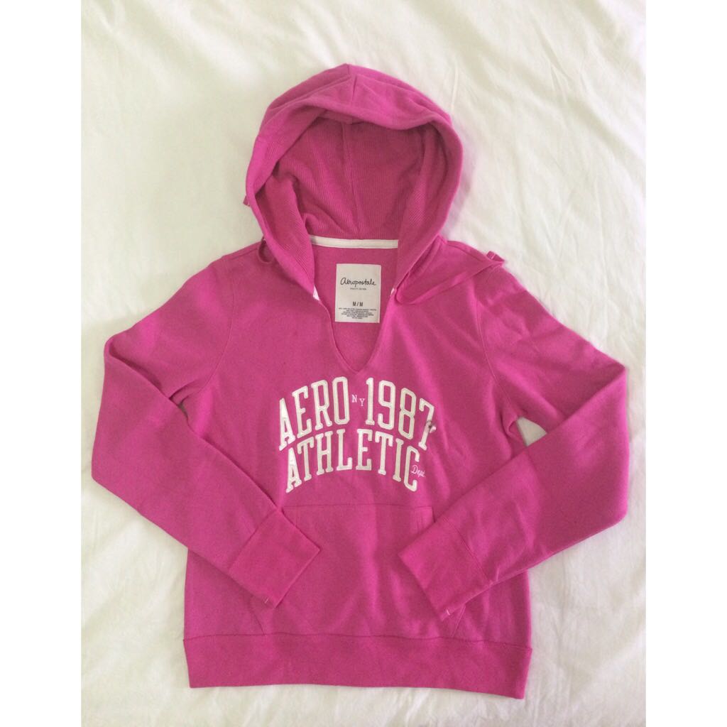 Aeropostale pink hoodie clearance