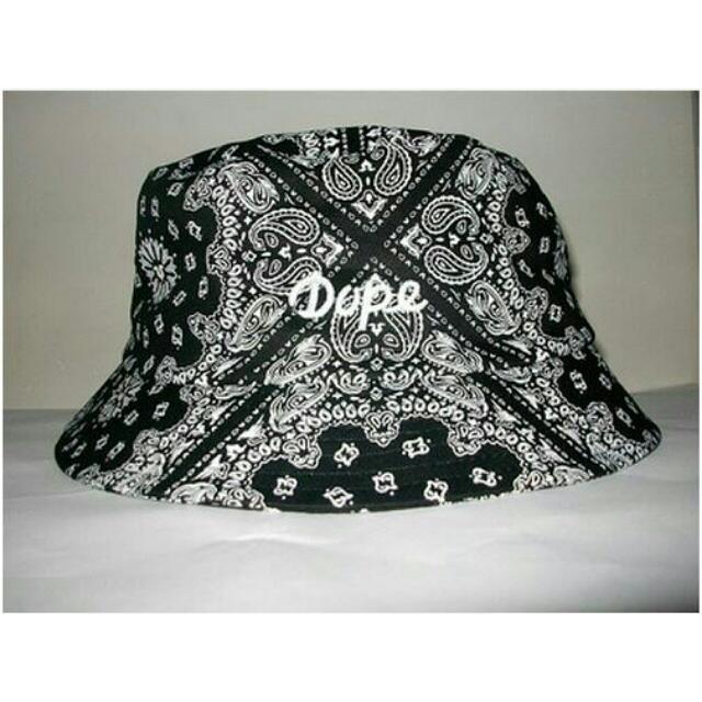 bucket hat bandana