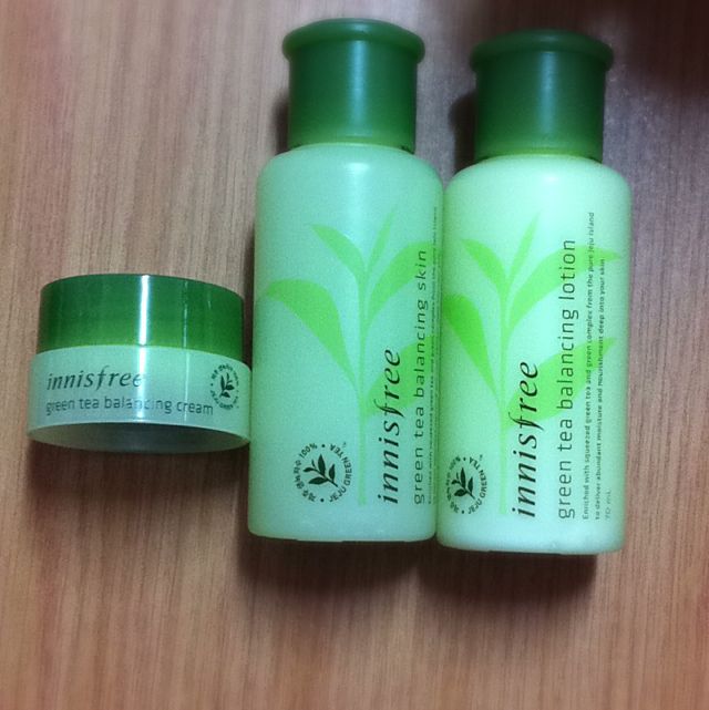 innisfree green tea range