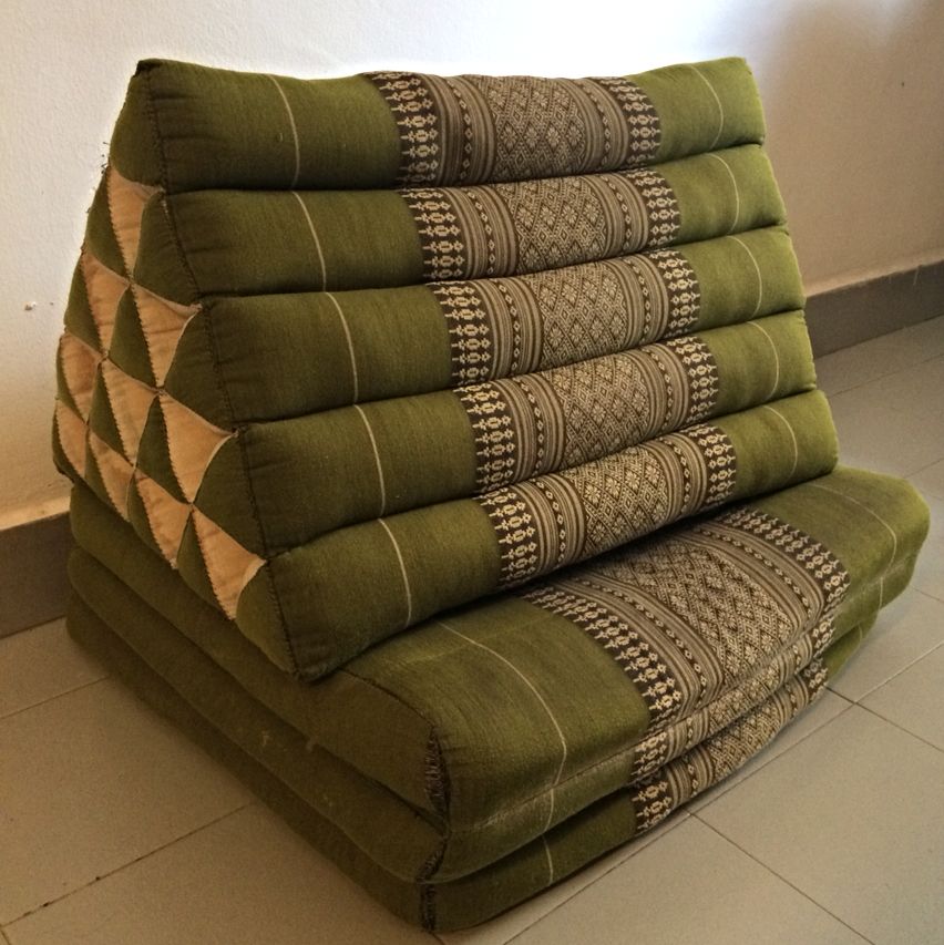Thai Triangle cushion seat (NEW), Rumah & Perabot di Carousell