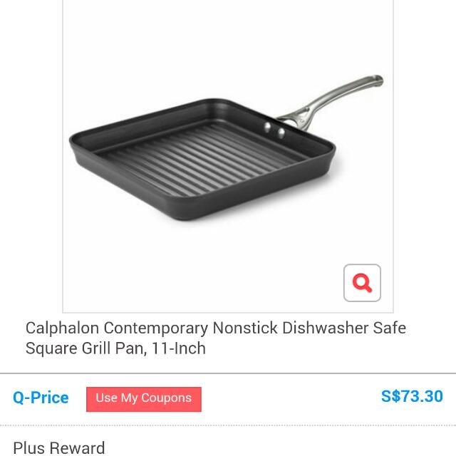 Calphalon square grill pan clearance