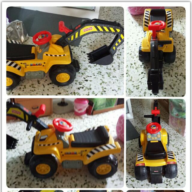 Fisher price excavator top