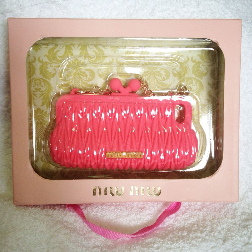 Miu Miu Iphone 5 Iphone 5s Silicon Case (rose pink), Women