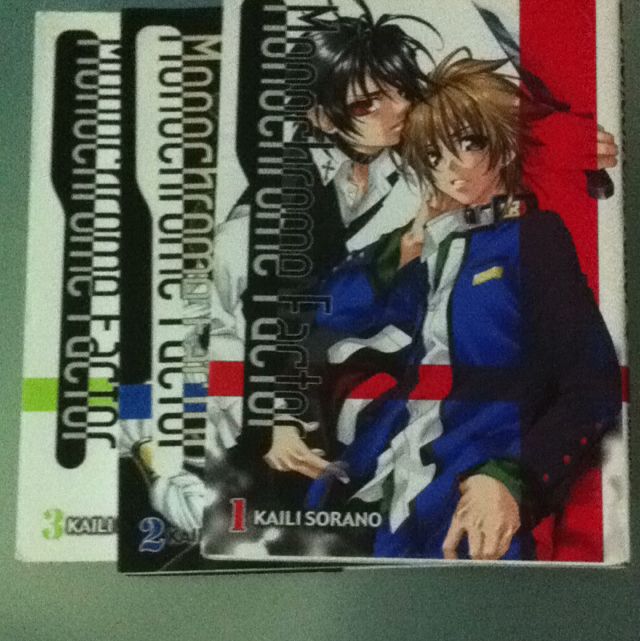 Wallpaper Monochrome Factor English Manga Volume 1 2 3 Entertainment J Pop Free