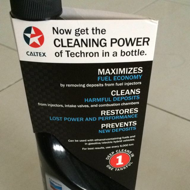 Chevron Techron Fuel System Cleaner, Cars on Carousell