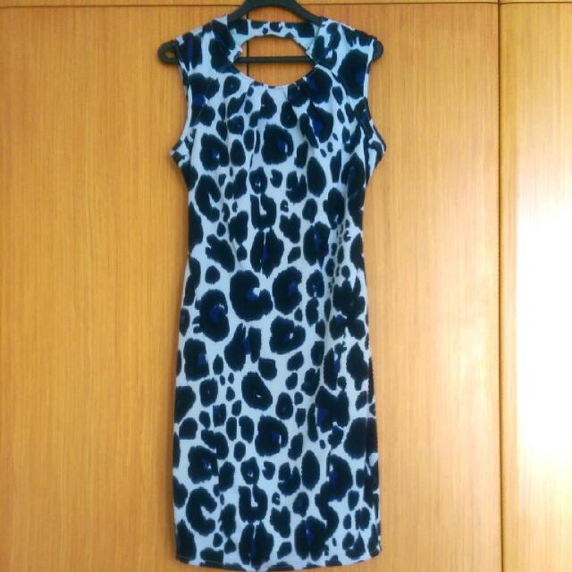 Dorothy Perkins Kardashian Kollection Leopard Print Dress Women S