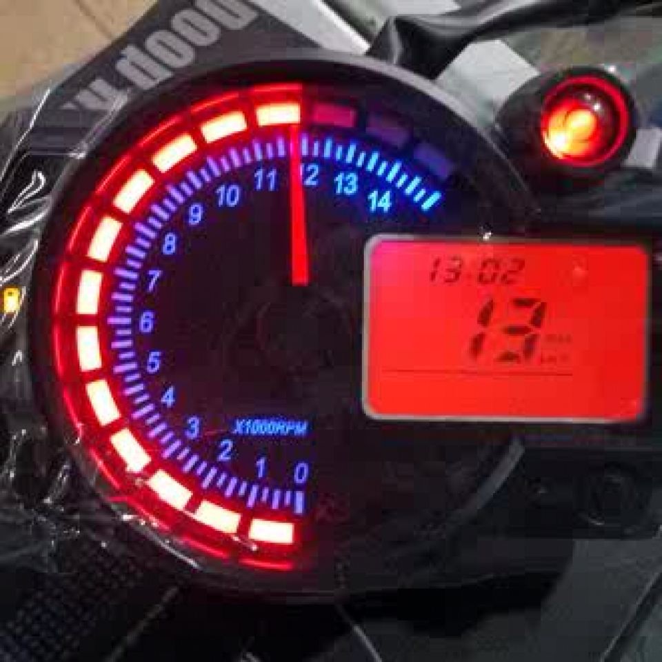 Koso Rx2n Replica Motorcycle Digital Speedometer., Cars on Carousell