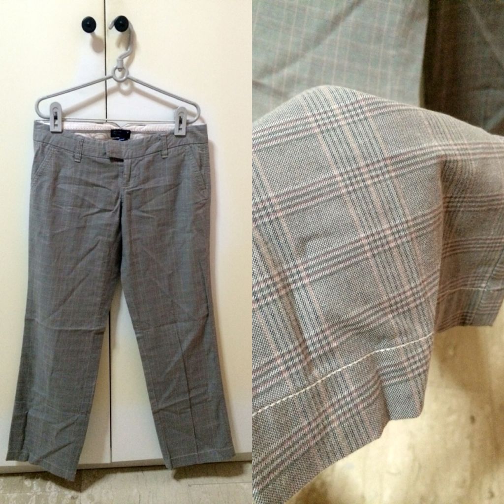 american eagle plaid pants