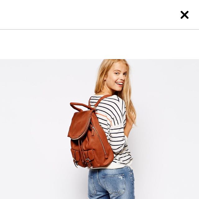Aldo tan backpack hotsell