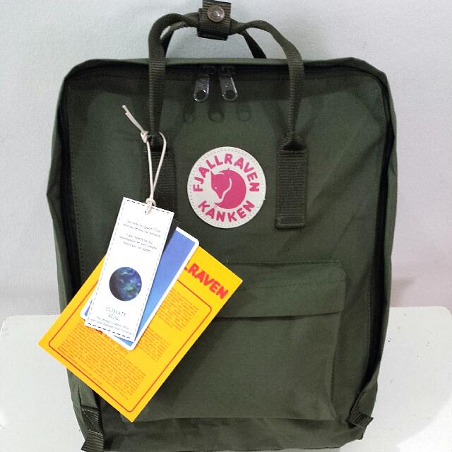 kanken army green