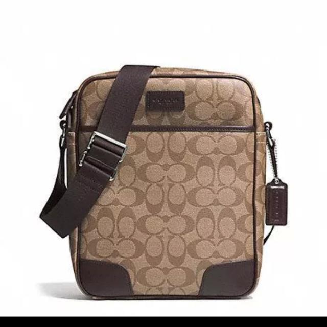 Men's coach flight outlet bag