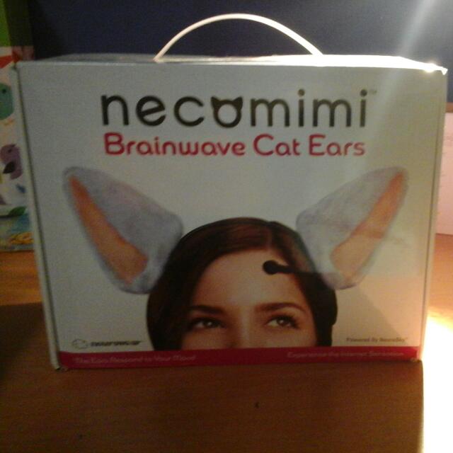 Necomimi Brainwave Cat Ears Entertainment J Pop On Carousell